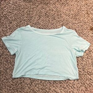 american eagle Light Blue Women's Crop Top